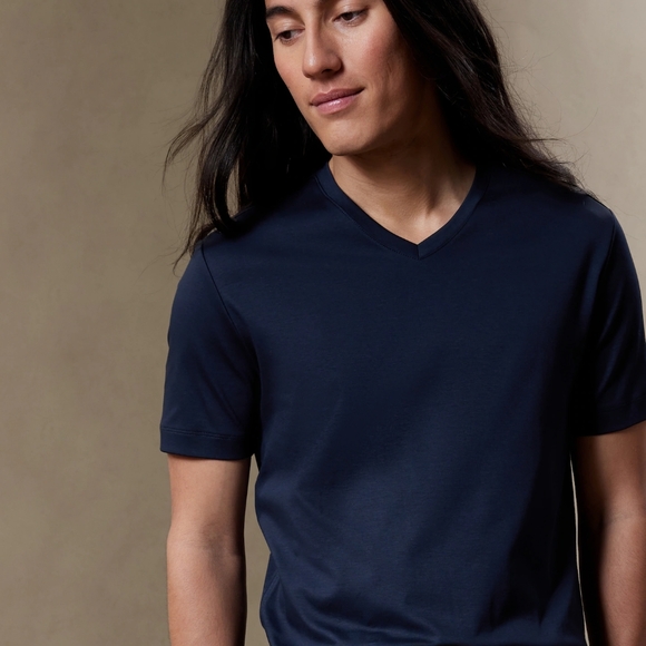 Banana Republic Luxury Touch/Supima 11 T-Shirts/1 Polo - Picture 11 of 12